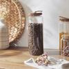 Glass Jar With Acacia Lid 27.5 Cm