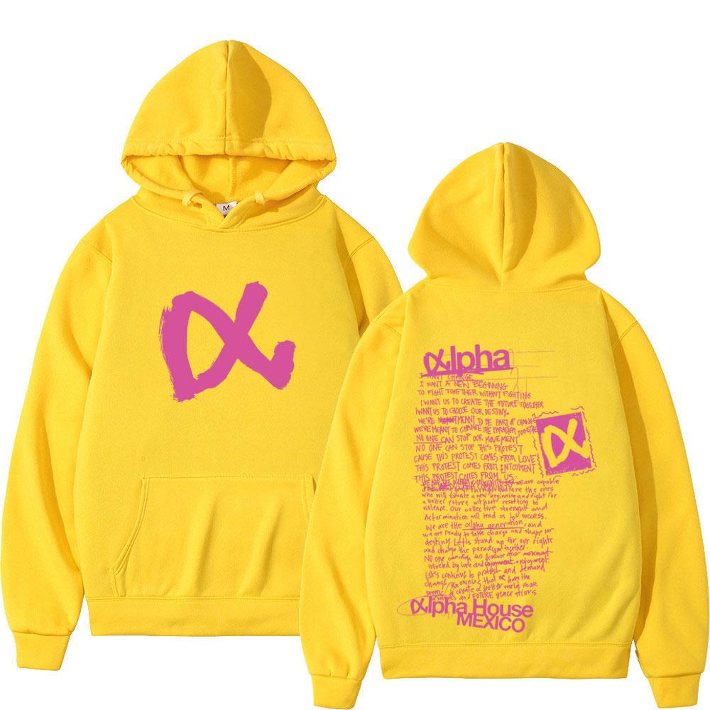 Sudadera con Gráfico de Tour de la Cantante Aitana Ocaña Invierno Holgada Casual Oversize Chándal Hombres Mujeres Estética Moderna Sudaderas con Capucha Tops