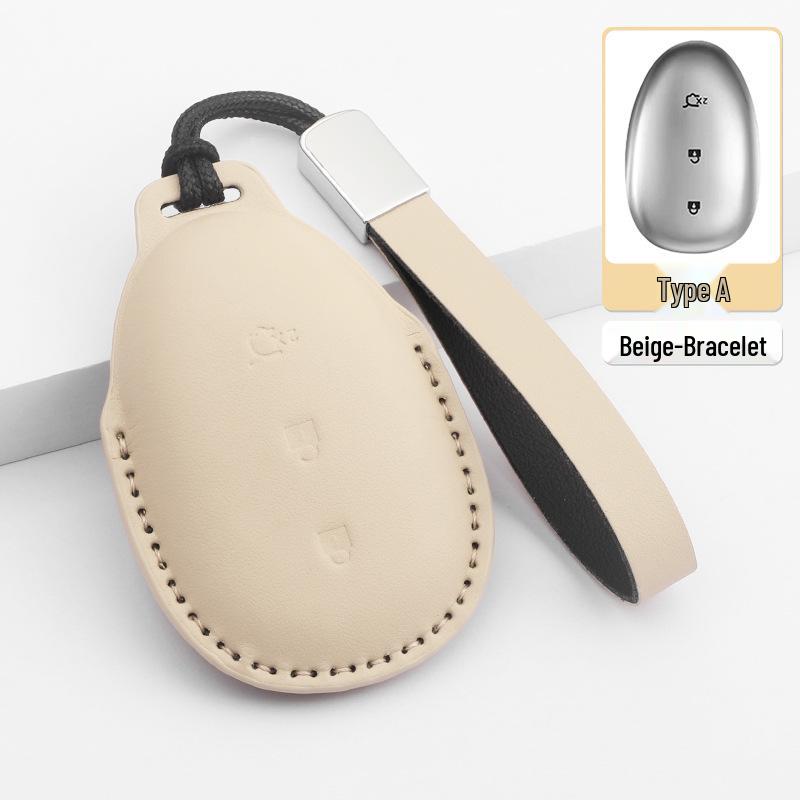 Changan Qiyuan A07 Key Case, High Appearance Model, Men's Black Protective Shell (2023).