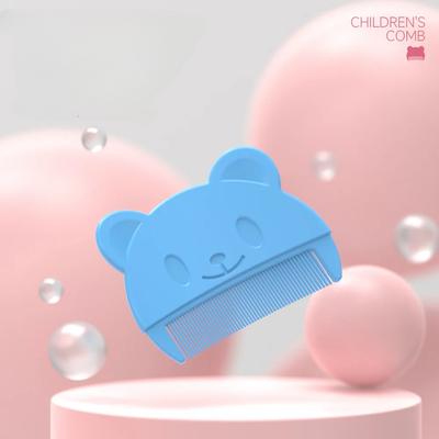 Cartoon Bear Baby Comb Removing Mud Massage Comb For Newborn Infant Hair Care Brushes Baby Girl Princess Playing House Brushes