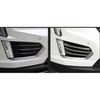 For Cadillac XT5 2016-  Chrome Front Fog Light Bottom Strip Cover Trim 6pcs