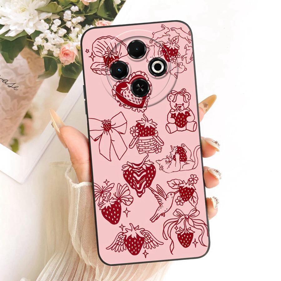 For Tecno Spark 30C  Pro Case Shockproof Soft Silicone Matte Back Cover For Tecno Spark30 30 C  Phone Cases New Design Couqe