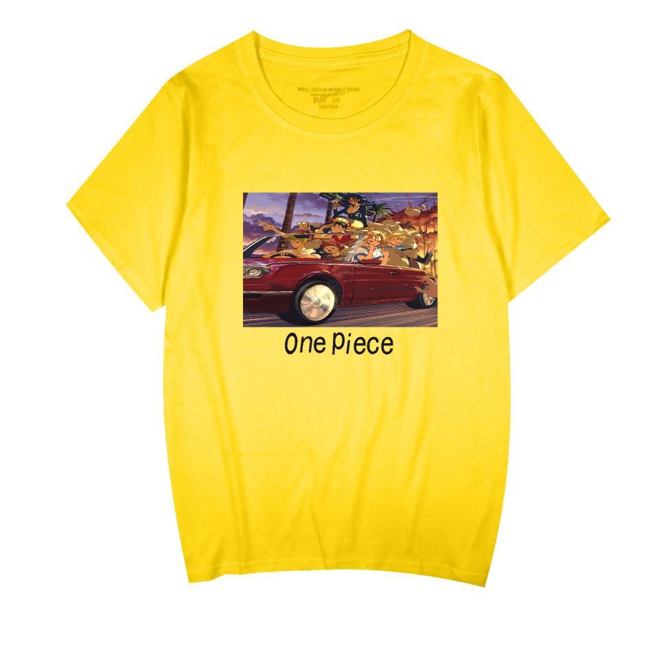 Fashion for Fans of ONE PIECE Anime Women Men's Casual Printed Short Sleeve T-shirts