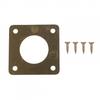 Metal Entrance Plate Birdhouse Protector Rust-resistant Coating