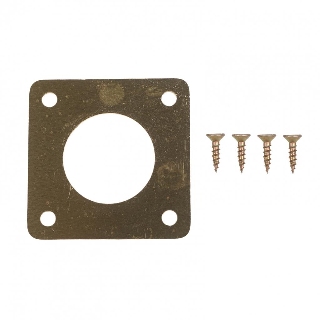 Metal Entrance Plate Birdhouse Protector Rust-resistant Coating