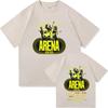 Rock Band Tokio Hotel Arena Tour 2026 Merch Magliette Unisex Moda Unisex Maglietta a Maniche Corte Vintage Magliette in Cotone di Alta Qualità