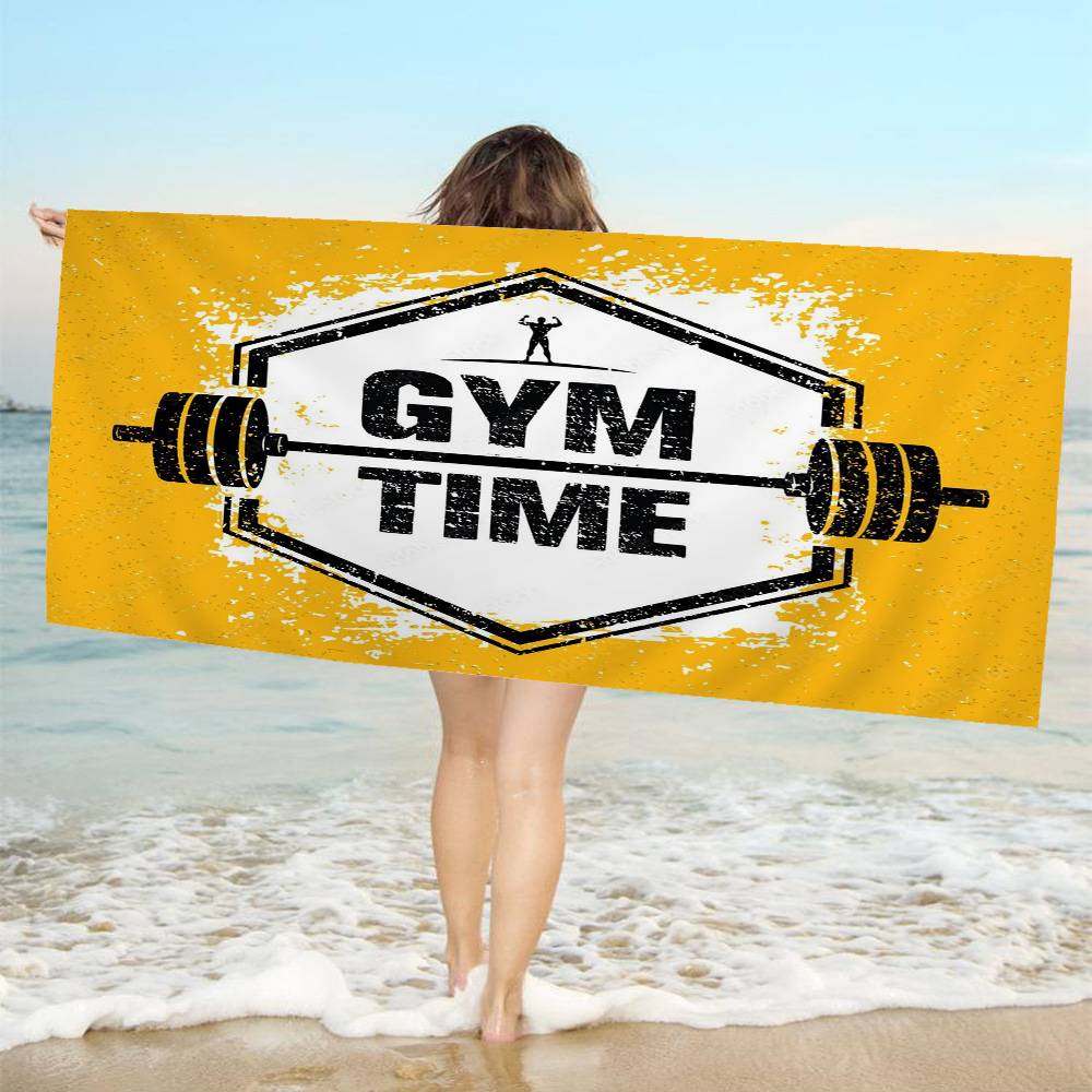 No Pain No Gain Big Microfiber Beach Towels Quick Dry Towel Sand Beach Towels Pool Towel For Travel Swim Pool Yoga