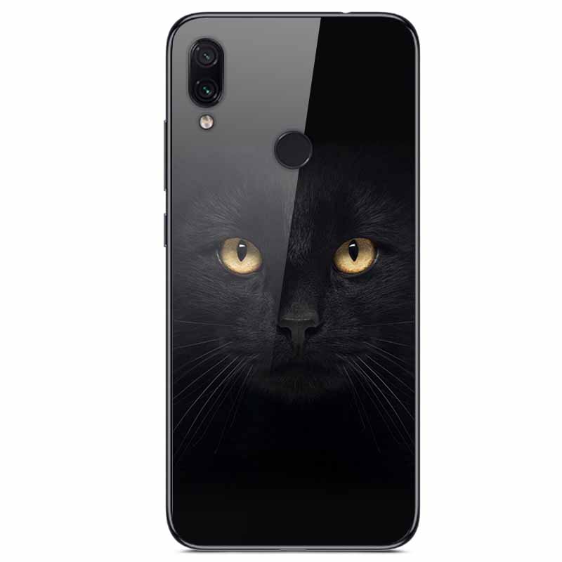 For Redmi Note 7 Cases Note7 Pro Tempered Glass Hard Back Cover For Xiaomi Redmi 7 Pro Phone Case Protective Funda Bumper Note 7