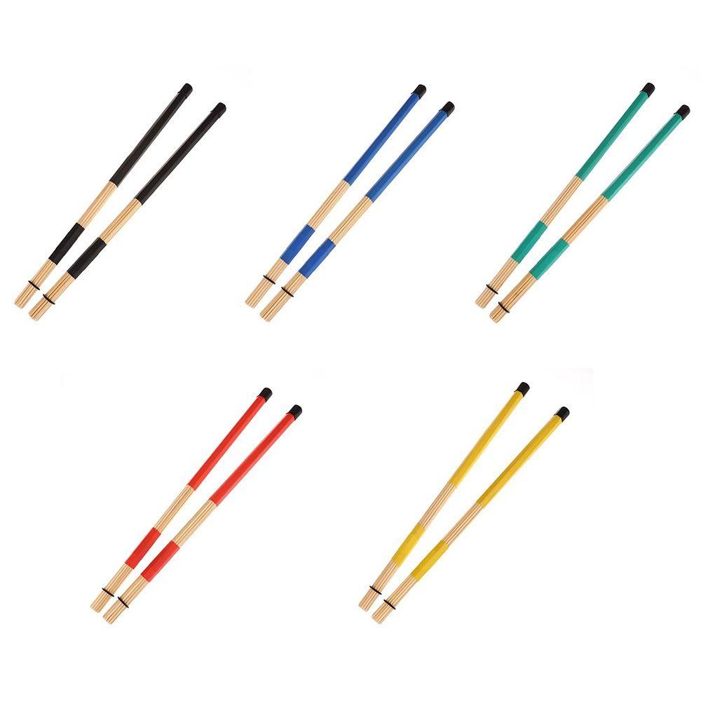 Wooden Drum Brushes Wire Harness Jazz Maple Drum Sticks Musical Instrument Accessories