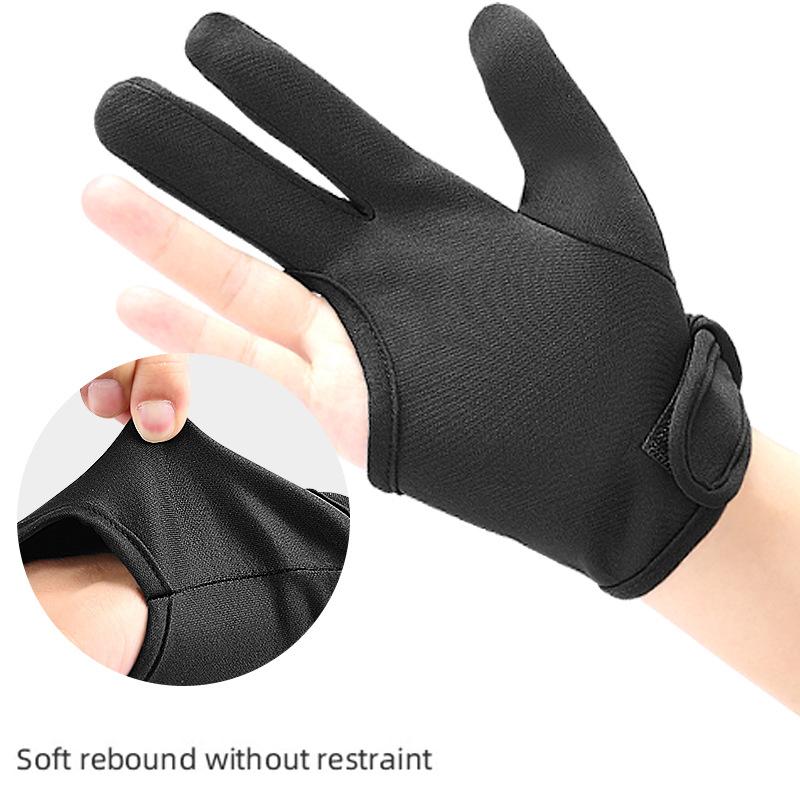 Multifunction Heat Resistant Gloves Reusable Black Cotton Gloves Use With Curling Iron Professional Hair Styling Tool