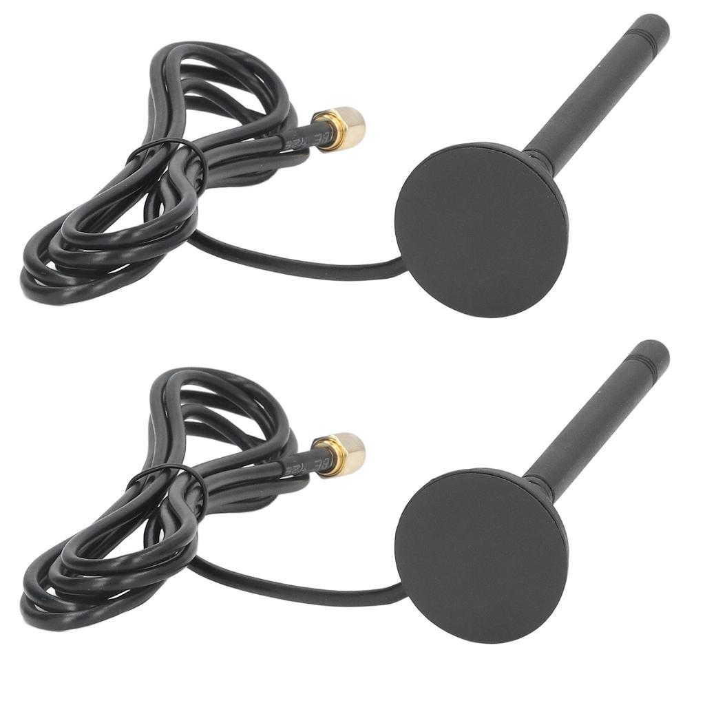 2 stk XPGSM007 Magnetisk Antenne 7002700MHz 3.5dBi Magnetantenne for 4G Ruter Reklamemaskin Salgsautomat