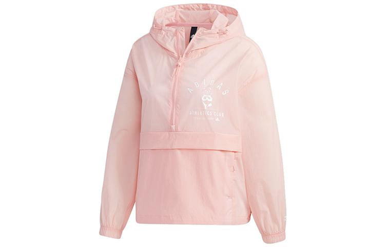 Adidas Jackets Women s Pink Hooded Moderate Other GL5631 L