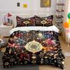 "Mystical Symbols Art Decor Set" Soft Comfortable Duvet Cover Bedding Set Included 1*Duvet Cover & 2*Pillowcases Gift