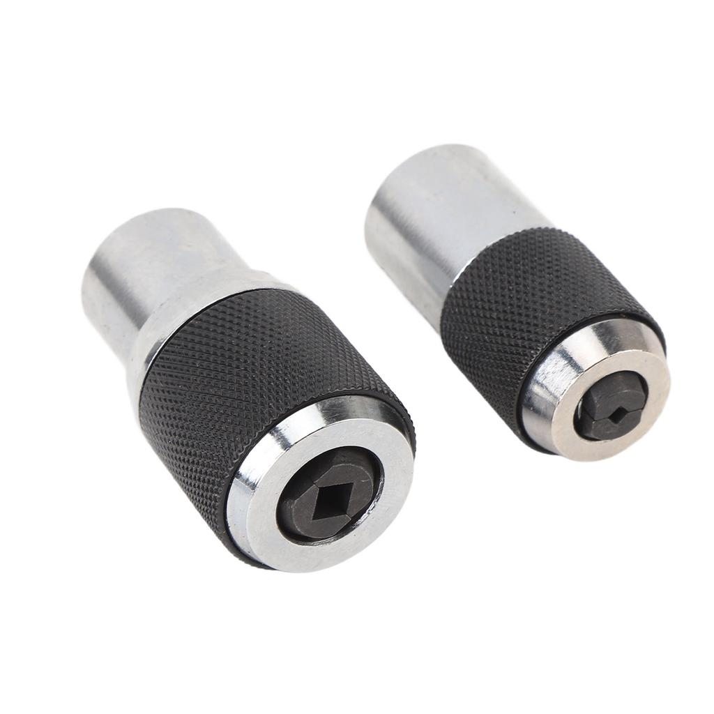 2PCS Tap Socket with 3 8 Drive Square Adapter 6 1 4 1 4 1 2 Inch Adjustable Tap Extractor Tool for M3 M6 M8 M12 Taps