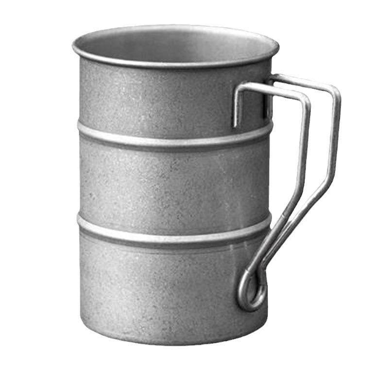 Boccale da Birra Retrò in Acciaio Inossidabile 304 con Manico – Tazza Creativa per Personalità da Esterno