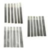 6x Guitar Gauged Nut Slotting File Set,Practical,Sturdy,Luthier,Repairing Tool Kit,Stainless Steel,for Guitar Maintainence ,