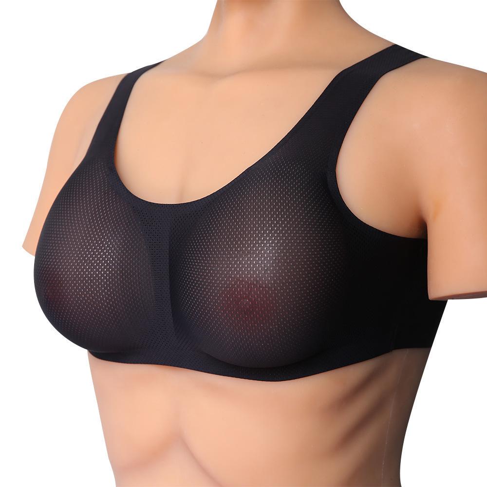 Silicone Pocket Bra Breast Forms Enhancers Crossdresser Bra Mastectomy Bra