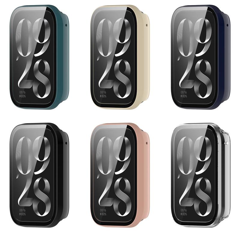 Pouzdro na hodinky pro Xiaomi Mi Band 9 Pro Ochranné sklo na displej Všestranný tvrdý PC ochranný kryt nárazníku Příslušenství