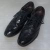 USED/Dexter Wingtip Full Brogue Business Shoes USA Black 8 1/2 M 26.5