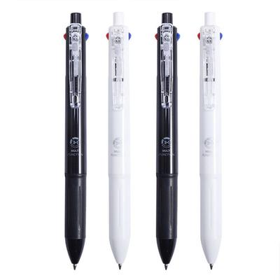 Red/Black/Black Ink Ballpoint Pen 4-in-1 Multifunctional Pen Creative Neutral Pen  Student Specific