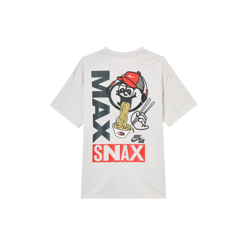 Nike Abbigliamento Sportivo AS U NSW Tee M90 OC Sole Food Logo Cartone Animato Girocollo Manica Corta T-Shirt Uomo Top Bianco HJ0769078