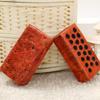 Soft Nap Pillow Plush Sponge Throw Pillow New Simulation Brick Pillow  Sofa Ornament