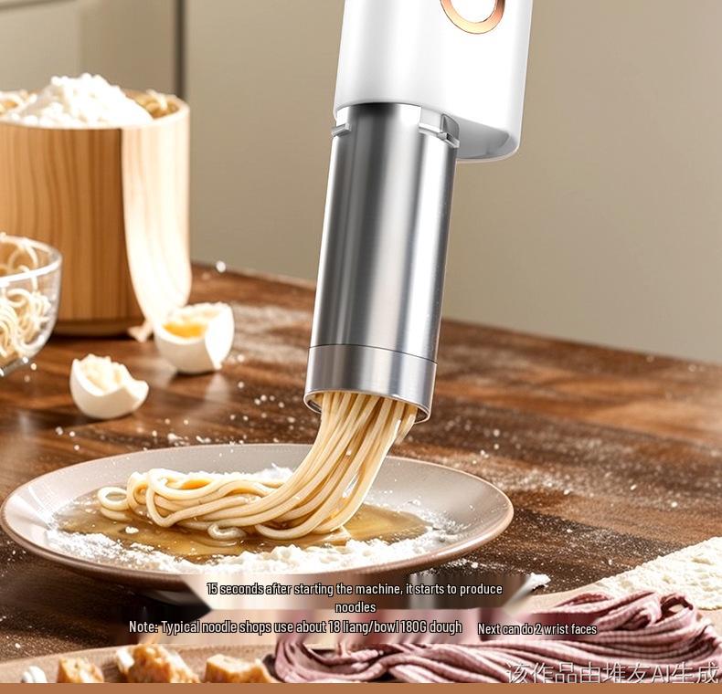 Portable Wireless Electric Noodle Maker: Compact, Fully Automatic Outdoor Pressing Machine