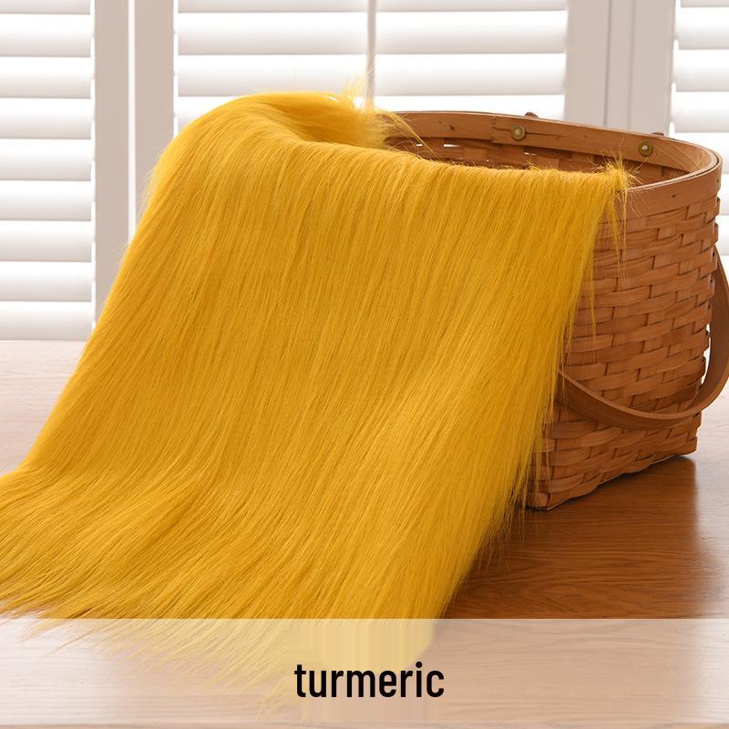 12cm Long Pile Faux Fur Fabric for Cosplay and Fursuit Toys
