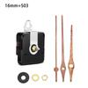 Silent DIY Cross-Border Long Shaft Clock Movement with Walnut Wood Hands - 4 Styles Available