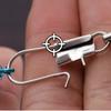 Stainless Steel Fish Snap Swivels Ball Bearing Fishing Connector  Fishing Accessories