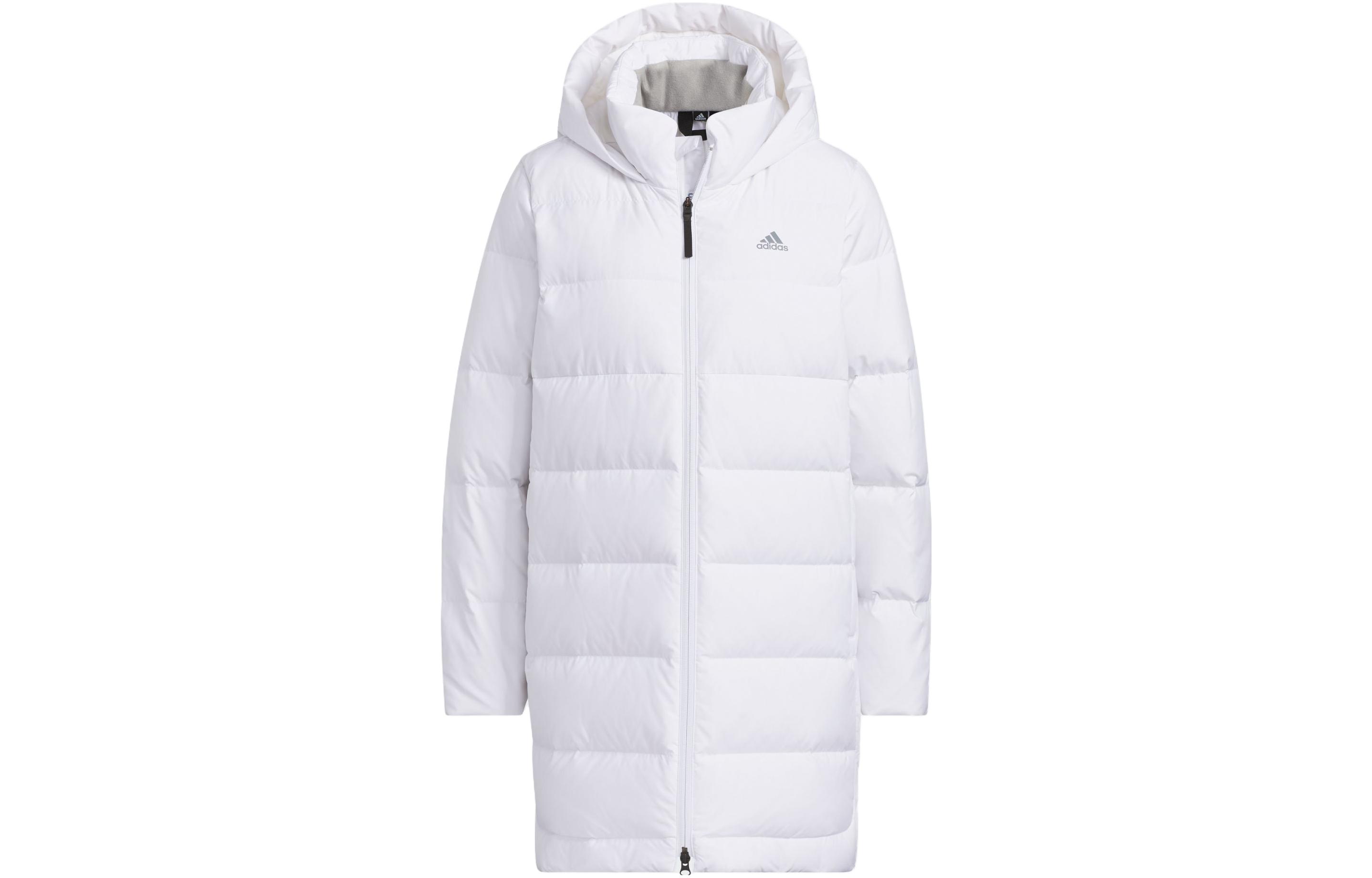 

Adidas Down Jacket Hem Side Split Women s White IL8936 L