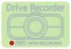 Toyo Mark Dash Cam Square Sticker Silver 3.4 X 2.4 Inches (86 X 60 Mm) 3463