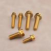 10/15/20/25/30/35/40/45/50/60 Titanium Flange With Drilled Holes Hex Head Bolts  Motorcycle