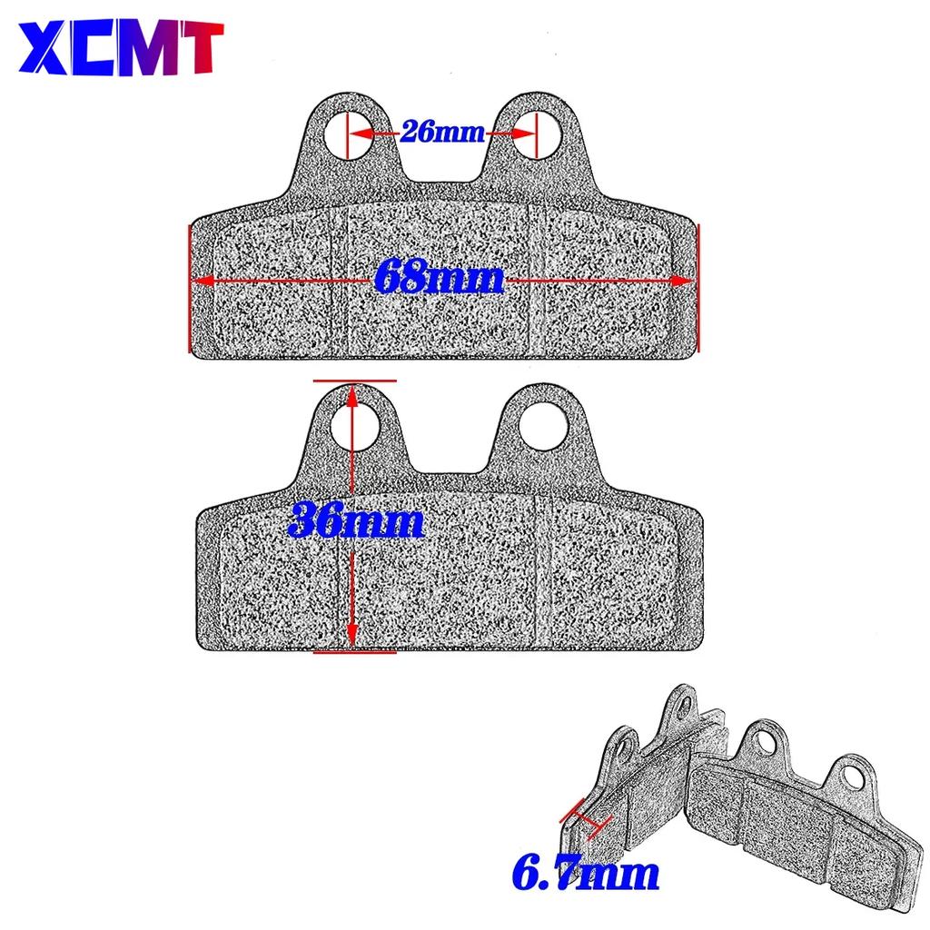 Citycoco Electric Motorcycle Front and Rear Brake Pad For Citycoco Electric Bike Electric Scooter Halei Scooter Spare Parts