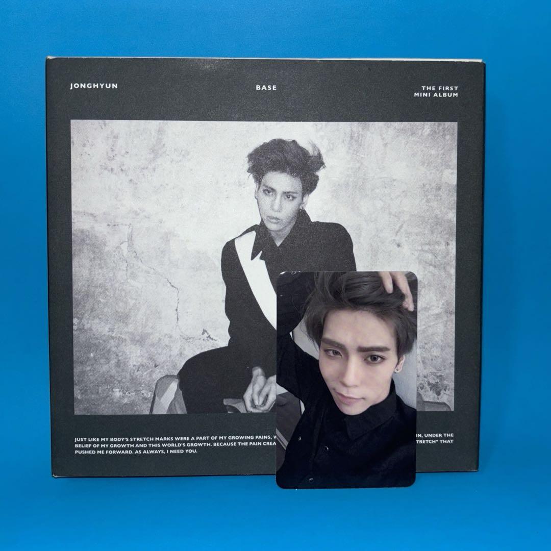 

[USED] Black SHINee Jonghyun BASE