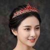 Sparkling Baroque Crystal Crown Gorgeous Elegant Baroque Queen Tiaras Shiny Vintage Luxury Crystal Tiara Bridal Celebration