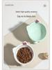 Ceramic Cat Food Bowl - Cute Pet Feeding Dish