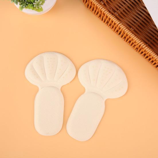 2 in 1 Heel Cushions Shoe Inserts Non-slip Heel Protectors Cut-to-size Insoles Mesh Heel Grips for Shoes Too Big All Shoe Types