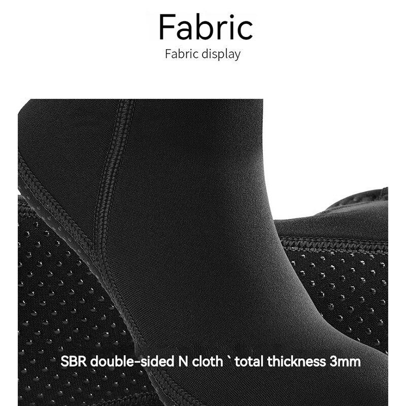 (US34-41)3mm Neoprene Diving Socks Teenager Non-Slip Beach Wetsuit Water Sport Scuba Snorkeling Surfing Socks Adults