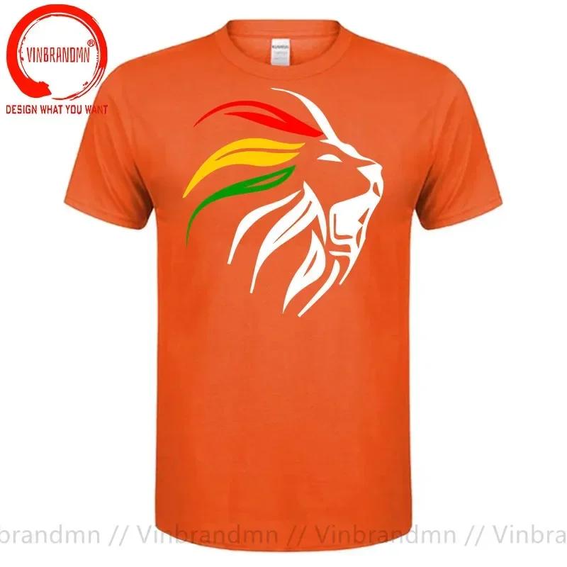 Rasta Lion Rastafari Jamaica Gift For Reggae Lover Tshirt Rasta Lion T Shirt Unisex Hip Hop Streetwear Harajuku Tee Shirt Clothing