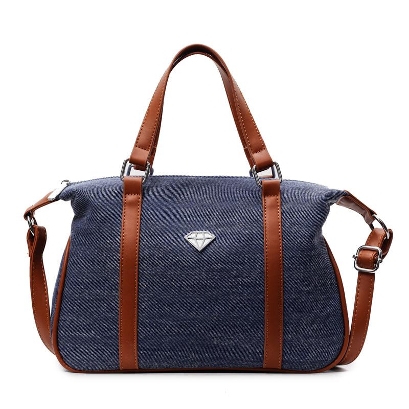 

Повседневная женская летняя новая простая и популярная модная сумка через плечо, сумка-мессенджер, сумка для поездок на работу one size fits all темно-синий