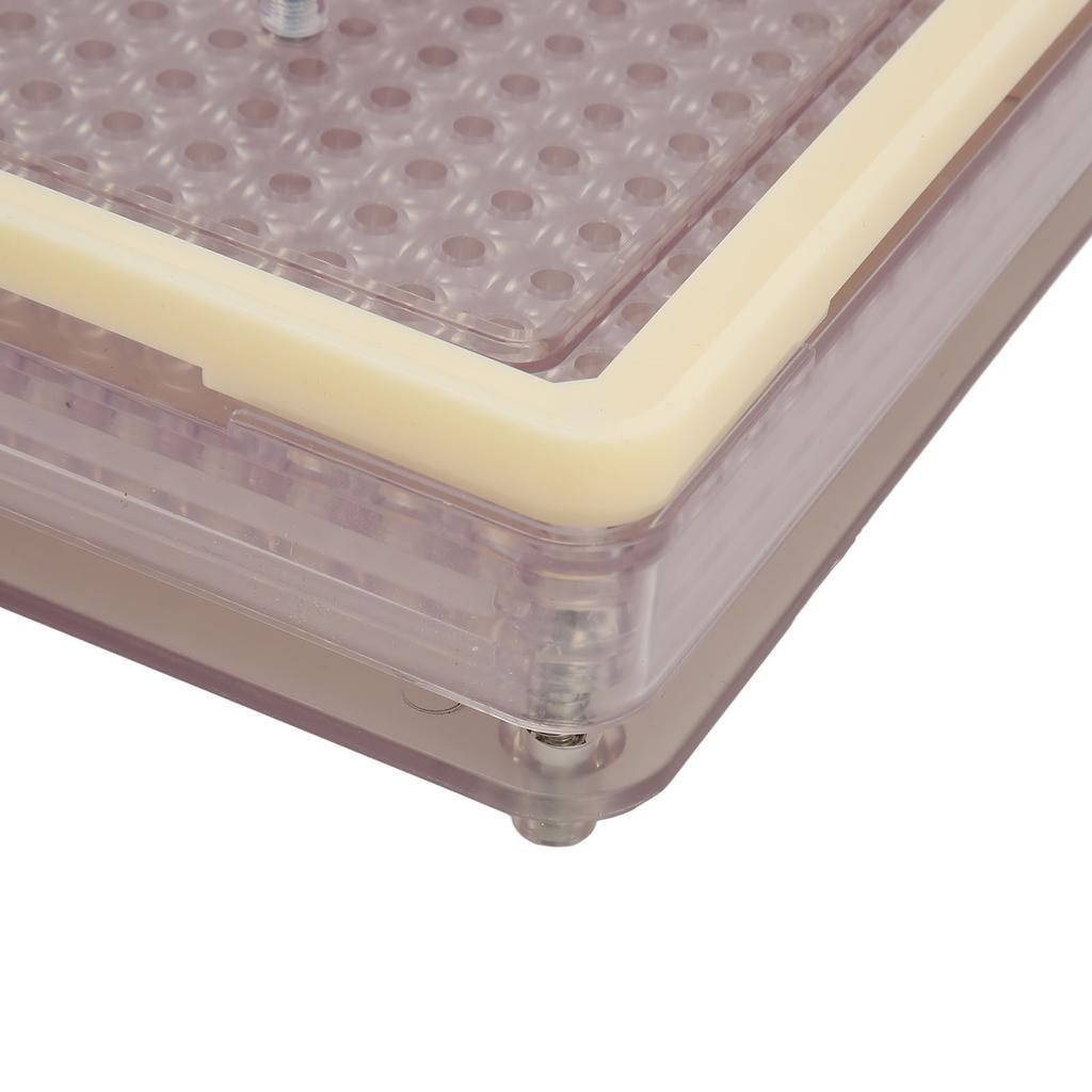 400 Löcher Größe 0 Kapselfüllplatte Transparent Automatischer leerer Kapselpulverfüller