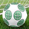 Celtic FC Size 5 Soccer Ball, Machine-Stitched PVC, Durable & High Bounce, All Ages Fit, Fan Merchandise, Matches & Outdoor Use.