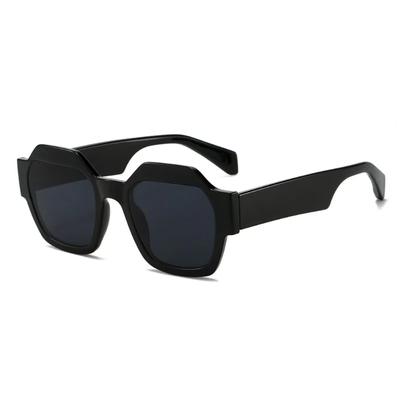 Nouveaux Lunettes de Soleil Carrées Vintage Grandes Femmes Hommes Mode Rétro Monture à Bord Épais Lunettes de Soleil de Luxe pour Homme Protection UV400 Lunettes
