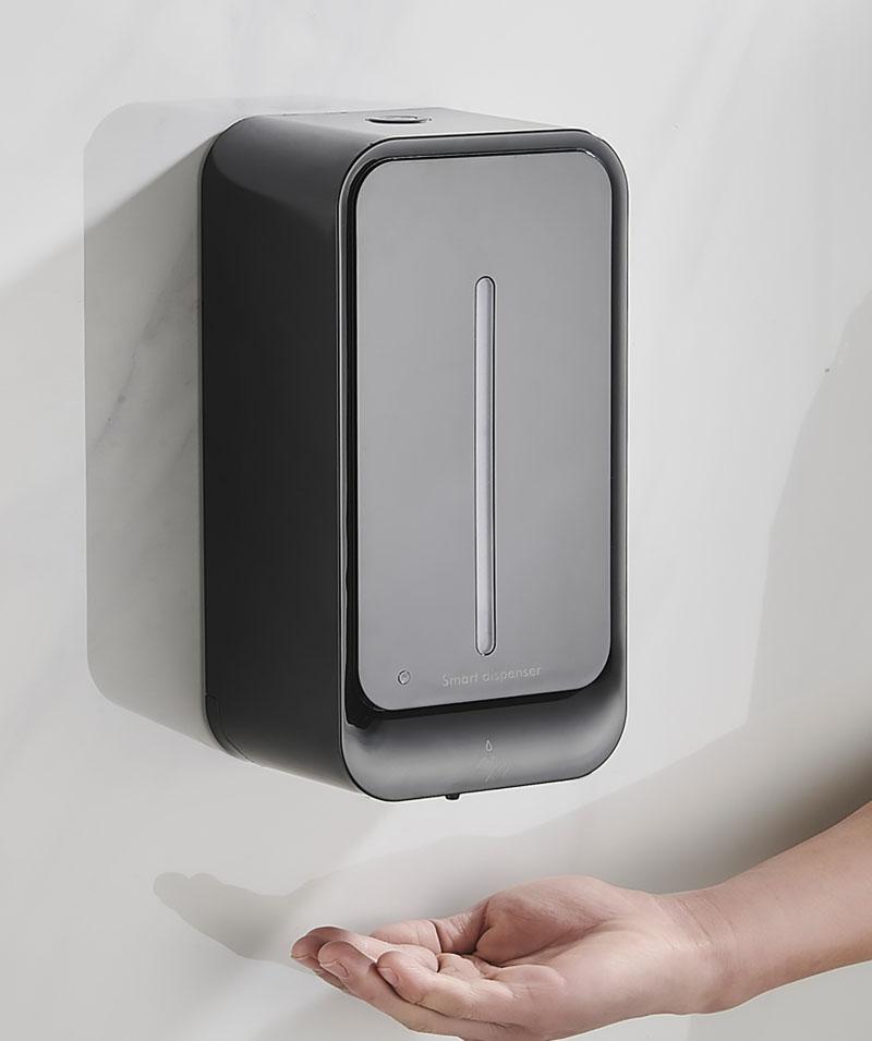 Bezkontaktní nástěnný automatický dávkovač tekutého mýdla do koupelny Veřejná toaleta Infračervený senzor Dezinfekce na ruce