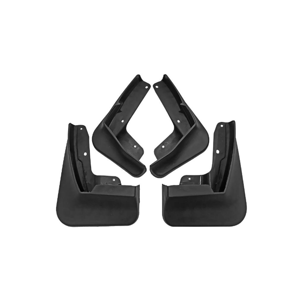 4pcs for Volkswagen VW Polo MK6 BZ AW 2018~2025 2019 Mudguards Fender Flares Mud Flap Splash Guard Cover Spoiler Car Accessories