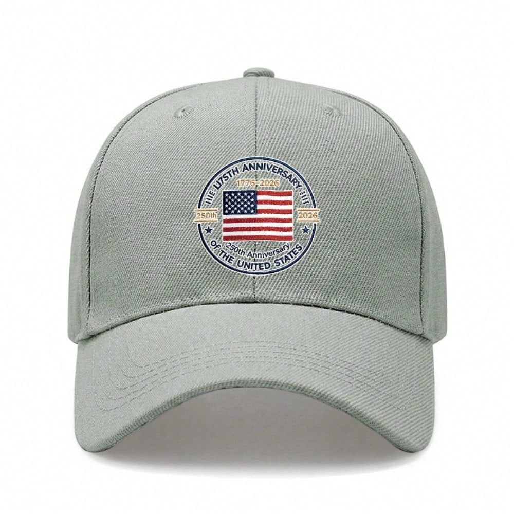 Black Baseball Cap - 250Th Anniversary USA Flag Print Adjustable Breathable Outdoor Sports Hat For Men Women Fation Baseball Cap