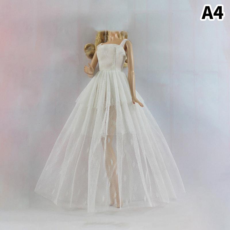 1 Set Costume Doll Clothes Dress Fashion Skirt Party Gown For 30Cm Doll 1/6 Bjd Doll Accessories Girl'S Gift Kid`S Toy