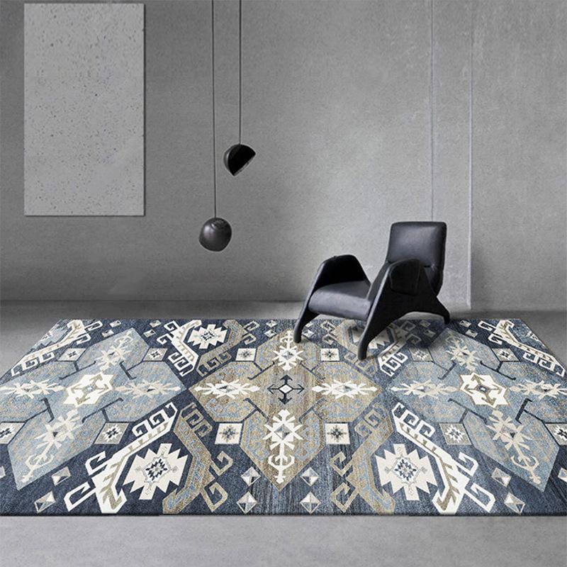 The Retro Printed Carpet Is Wear-resistant and Suitable for Home Decoration In Living Rooms and Bedrooms