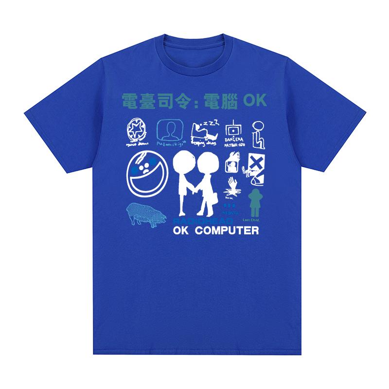Radiohead Vintage Tshirt The Bend Funny Rock Boy Camisetas Hombre Hip Hop Cotton Unisex T shirt New TEE TSHIRT Womens tops